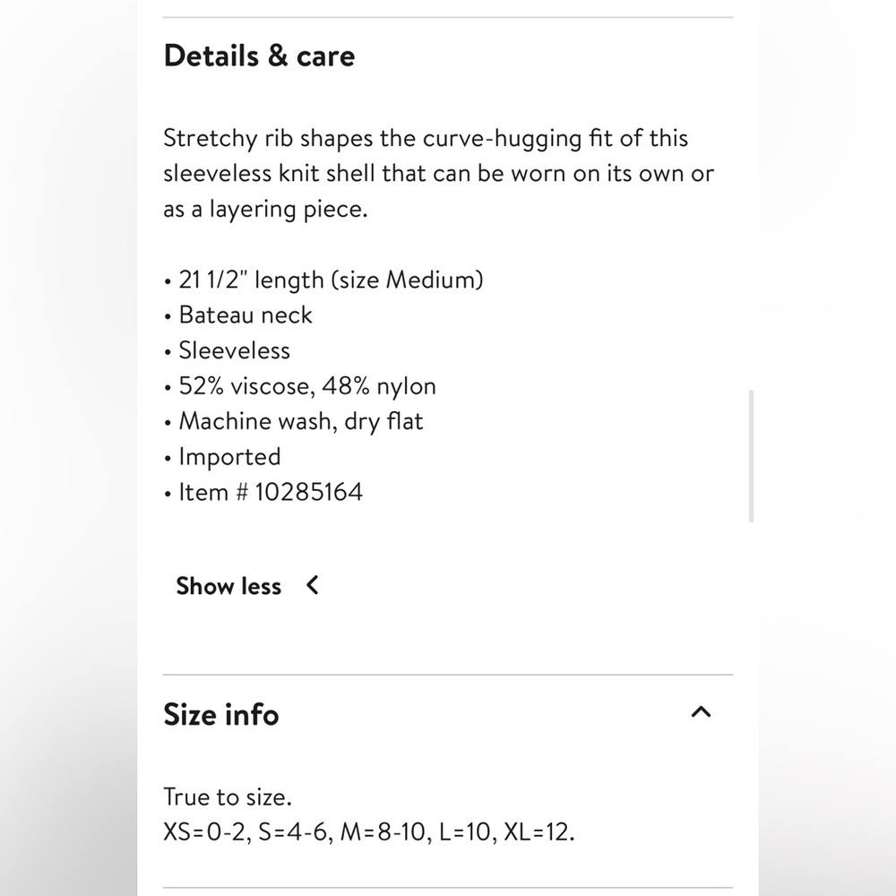 Constance Rib Top - Picture 3 of 3